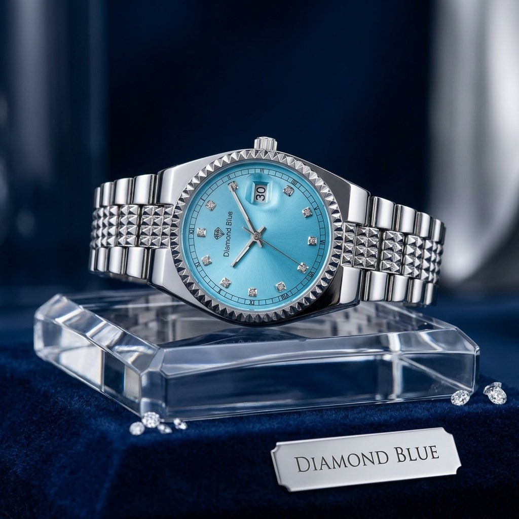 Diamond Blue Premium Men’s Watch